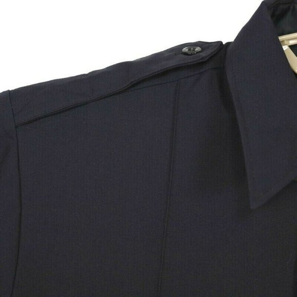 Horace Small‎ Police Deputy Uniform Shirt Blue 520NP Long Sleeve 15.5 34 - Picture 6 of 12